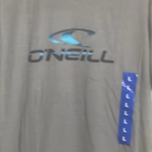 O’NEILL Standard Fit Heather Grey Short Sleeve Tee with Graphic- Large - Picture 2 of 12